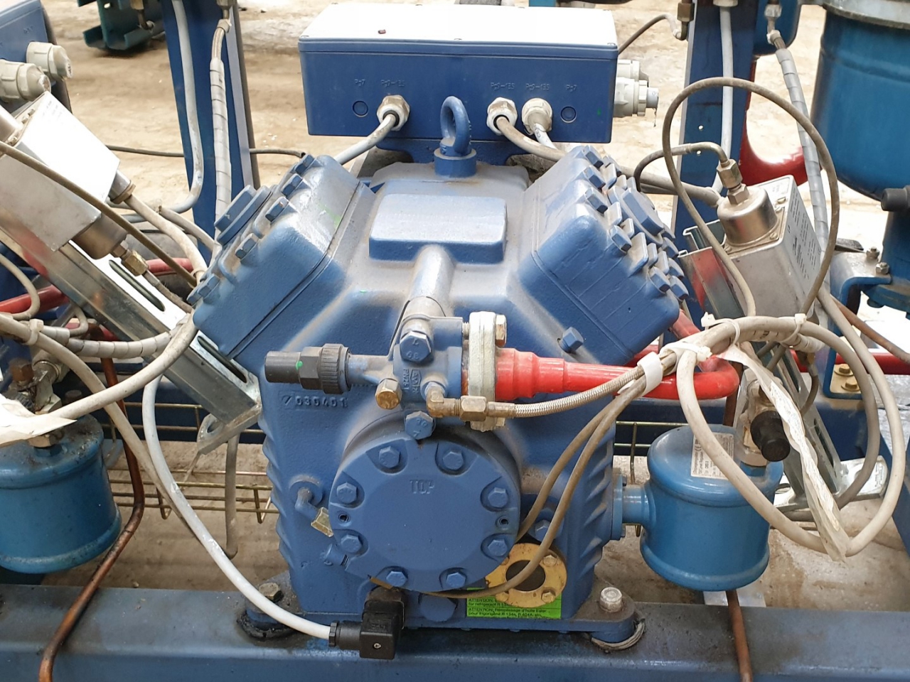 Used Bock HGX4/5554 compressor unit HOS BV